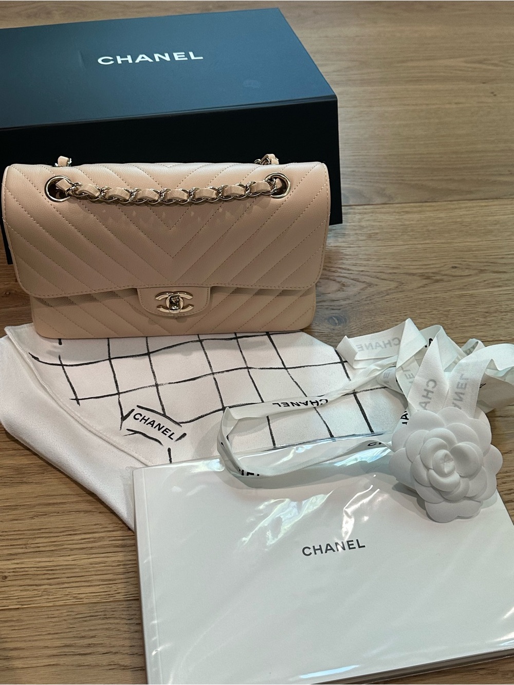 Rare Chanel Classic Small Flap Bag.